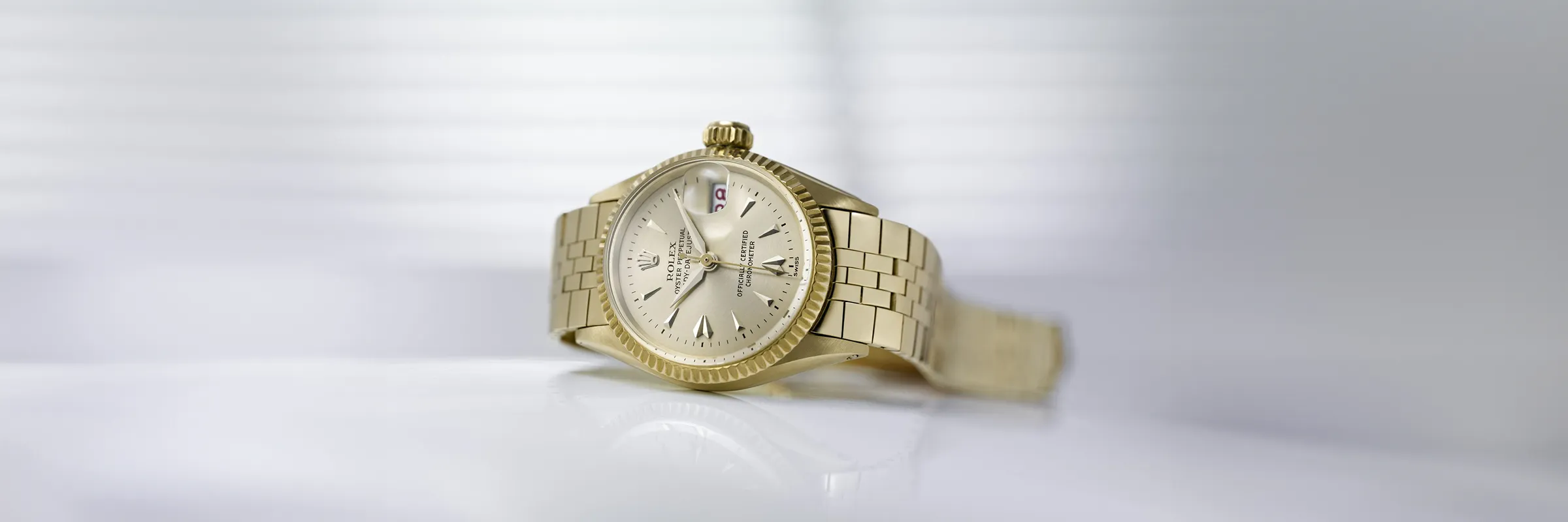 Rolex Certified Pre-Owned Lady Datejust collection banner