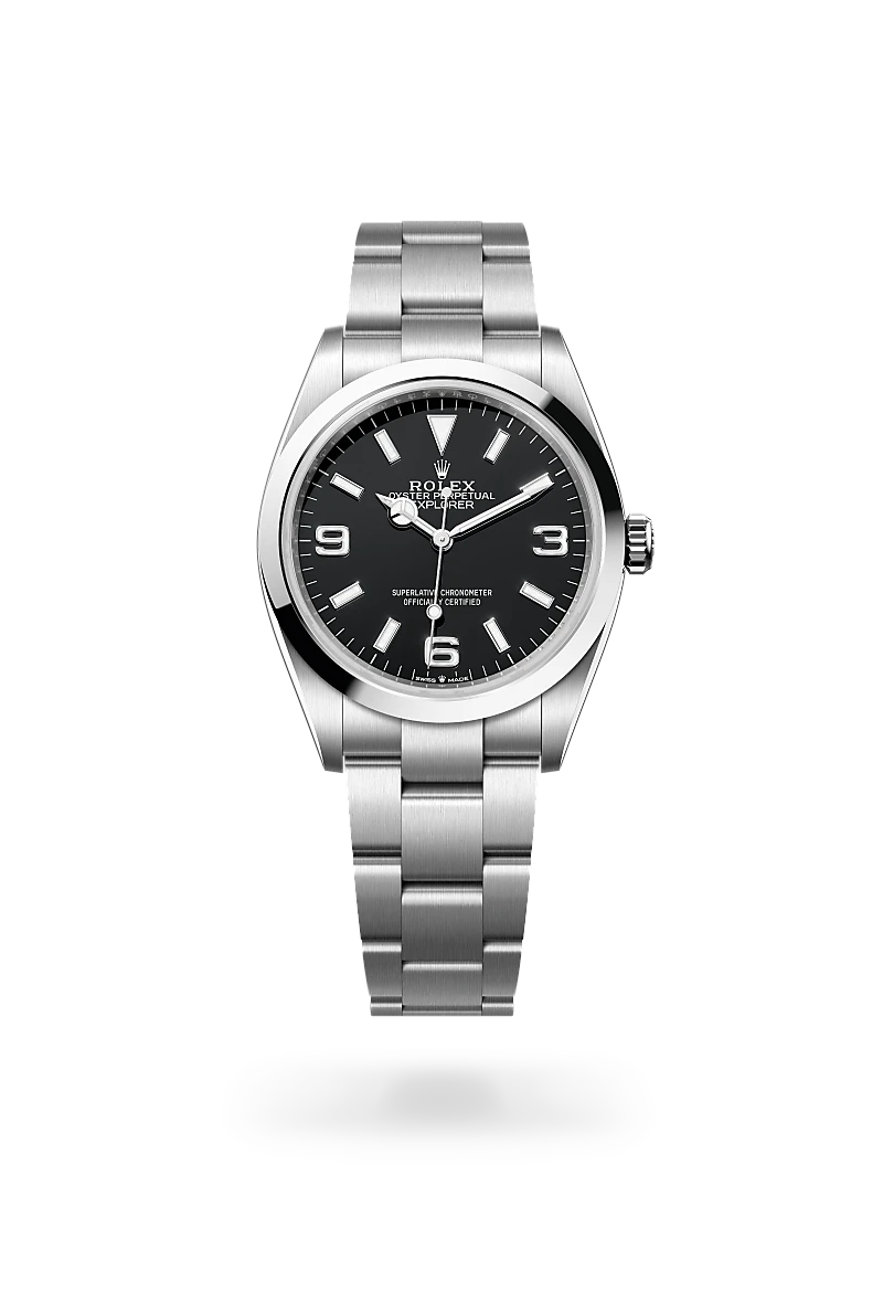 Rolex Explorer 36腕錶蠔式鋼款，M124270-0001 - 金輪錶行