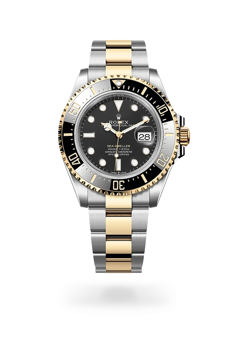 Rolex Sea-Dweller腕錶黃金鋼（蠔式鋼與黃金的組合）款，M126603-0001 - 金輪錶行