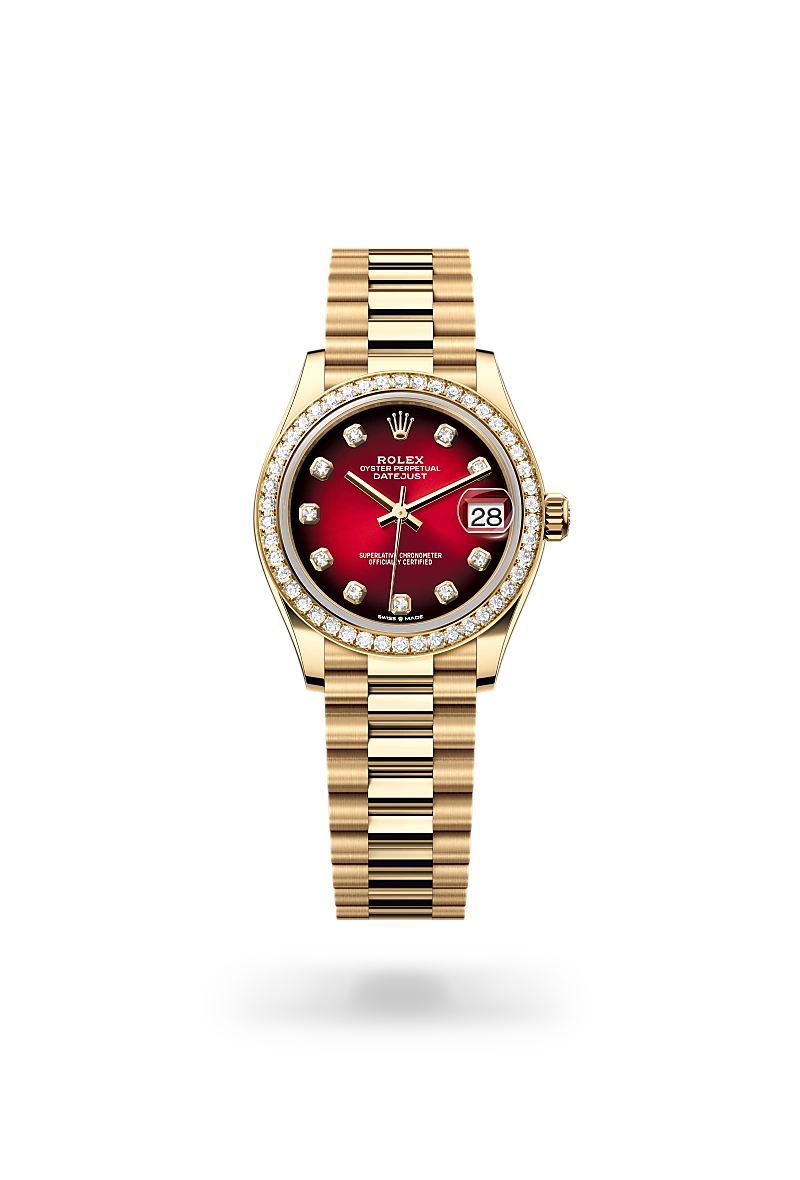 Rolex Datejust 31腕錶18K黃金款，M278288RBR-0041 - 金輪錶行