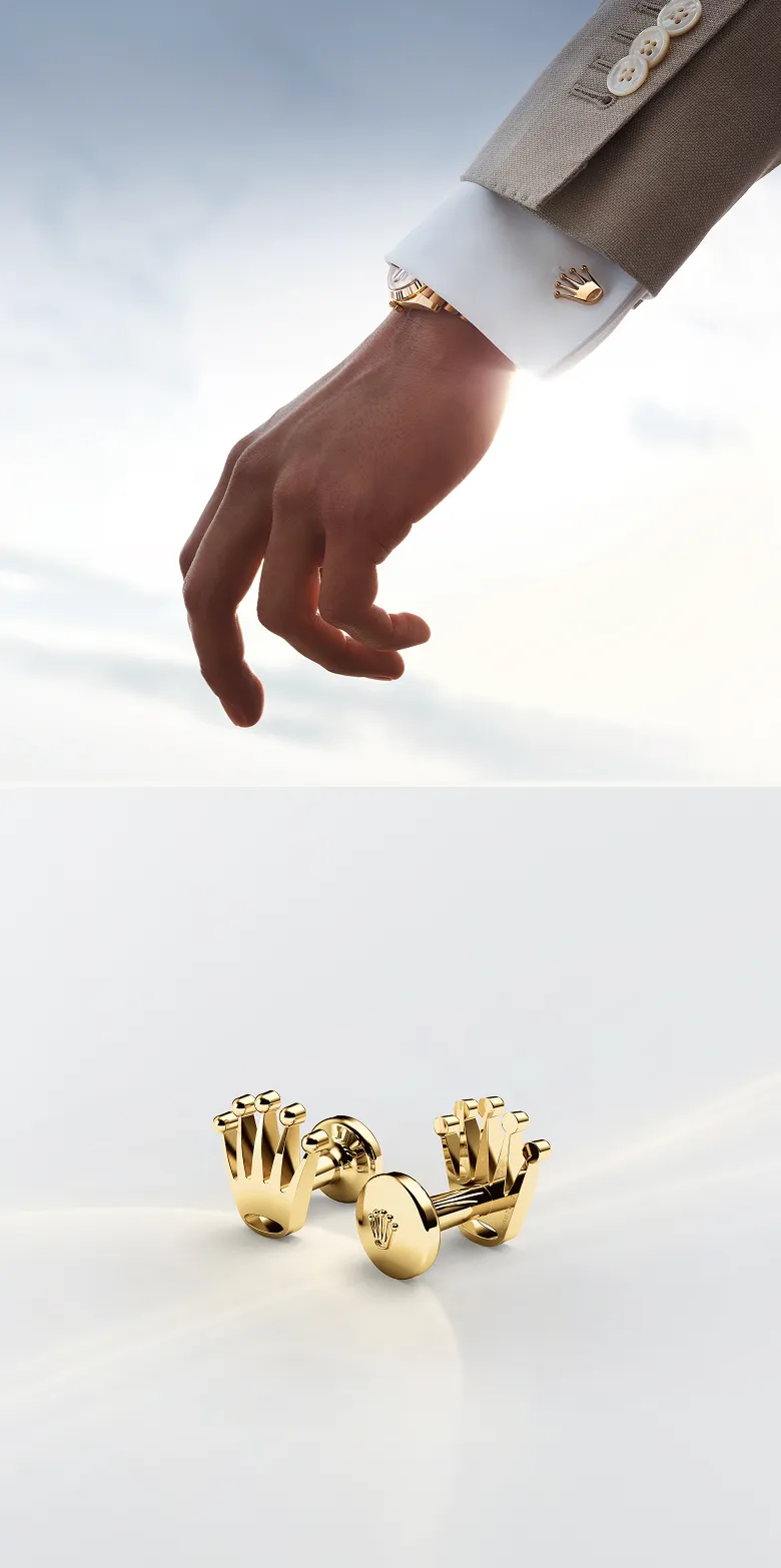 rolex-accessories-crown-cufflinks